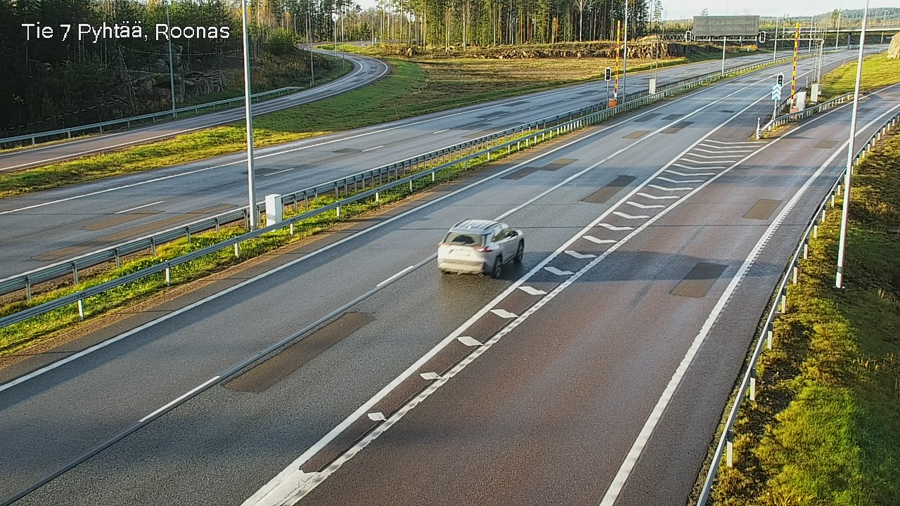 Kelikamerat Kuva Tie 7 Pyhtää, Roonas, Pyhtää, Kymenlaakso