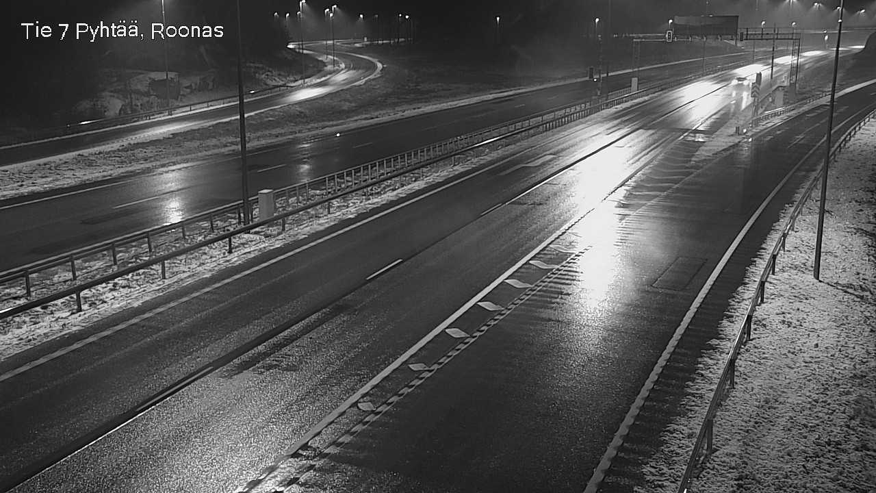 Weather Camera Image Väg 7 Pyttis, Rånäs, Pyhtää, Kymenlaakso