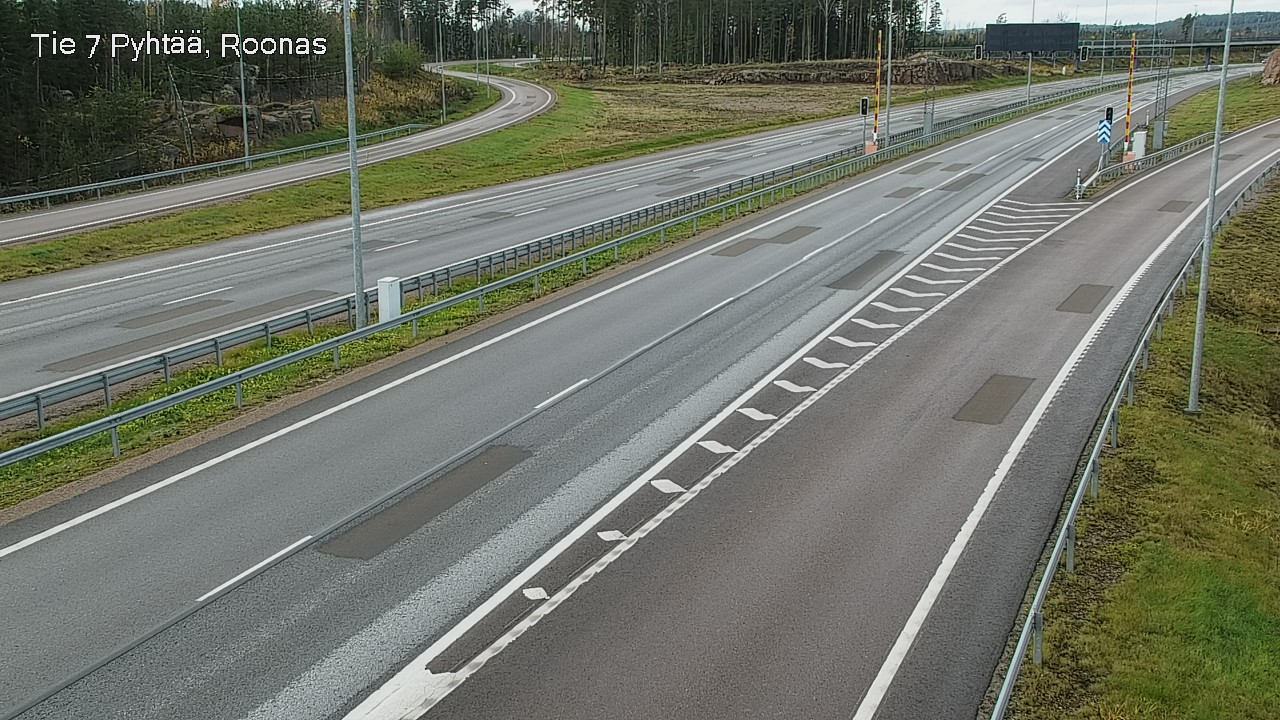 Kelikamerat Kuva Tie 7 Pyhtää, Roonas, Pyhtää, Kymenlaakso