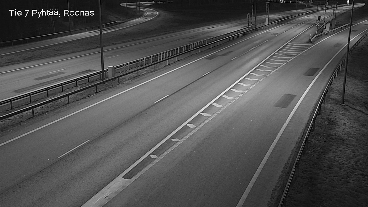 Weather Camera Image Väg 7 Pyttis, Rånäs, Pyhtää, Kymenlaakso