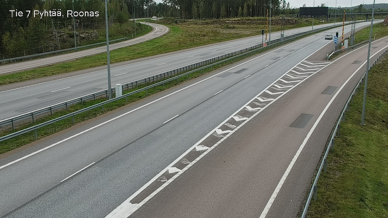 Kelikamerat Kuva Tie 7 Pyhtää, Roonas, Pyhtää, Kymenlaakso