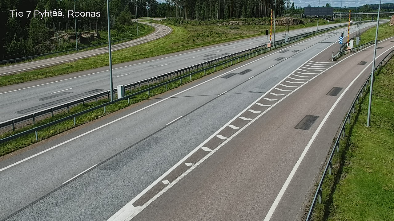 Kelikamerat Kuva Tie 7 Pyhtää, Roonas, Pyhtää, Kymenlaakso