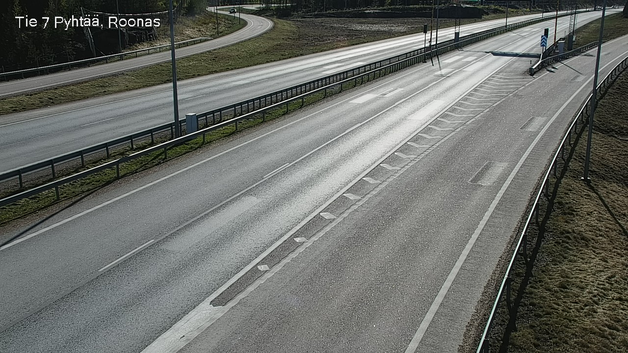 Weather Camera Image Väg 7 Pyttis, Rånäs, Pyhtää, Kymenlaakso