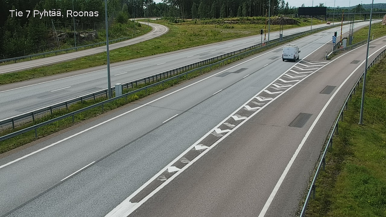 Weather Camera Image Road 7 Pyhtää, Roonas, Pyhtää, Kymenlaakso