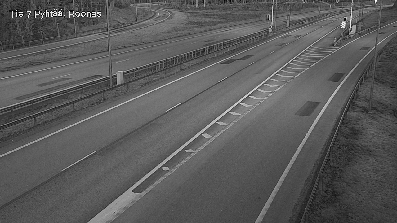 Weather Camera Image Road 7 Pyhtää, Roonas, Pyhtää, Kymenlaakso