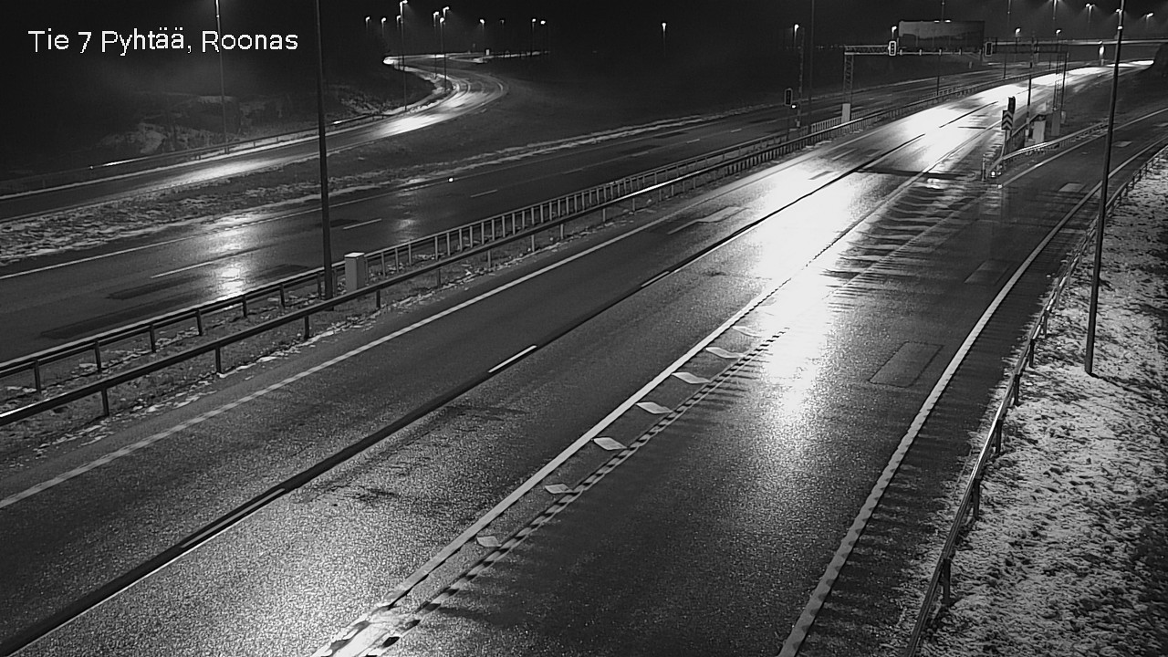 Weather Camera Image Väg 7 Pyttis, Rånäs, Pyhtää, Kymenlaakso