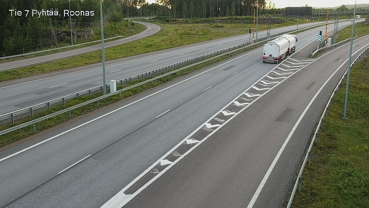 Kelikamerat Kuva Tie 7 Pyhtää, Roonas, Pyhtää, Kymenlaakso