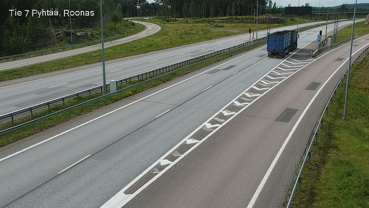 Kelikamerat Kuva Tie 7 Pyhtää, Roonas, Pyhtää, Kymenlaakso