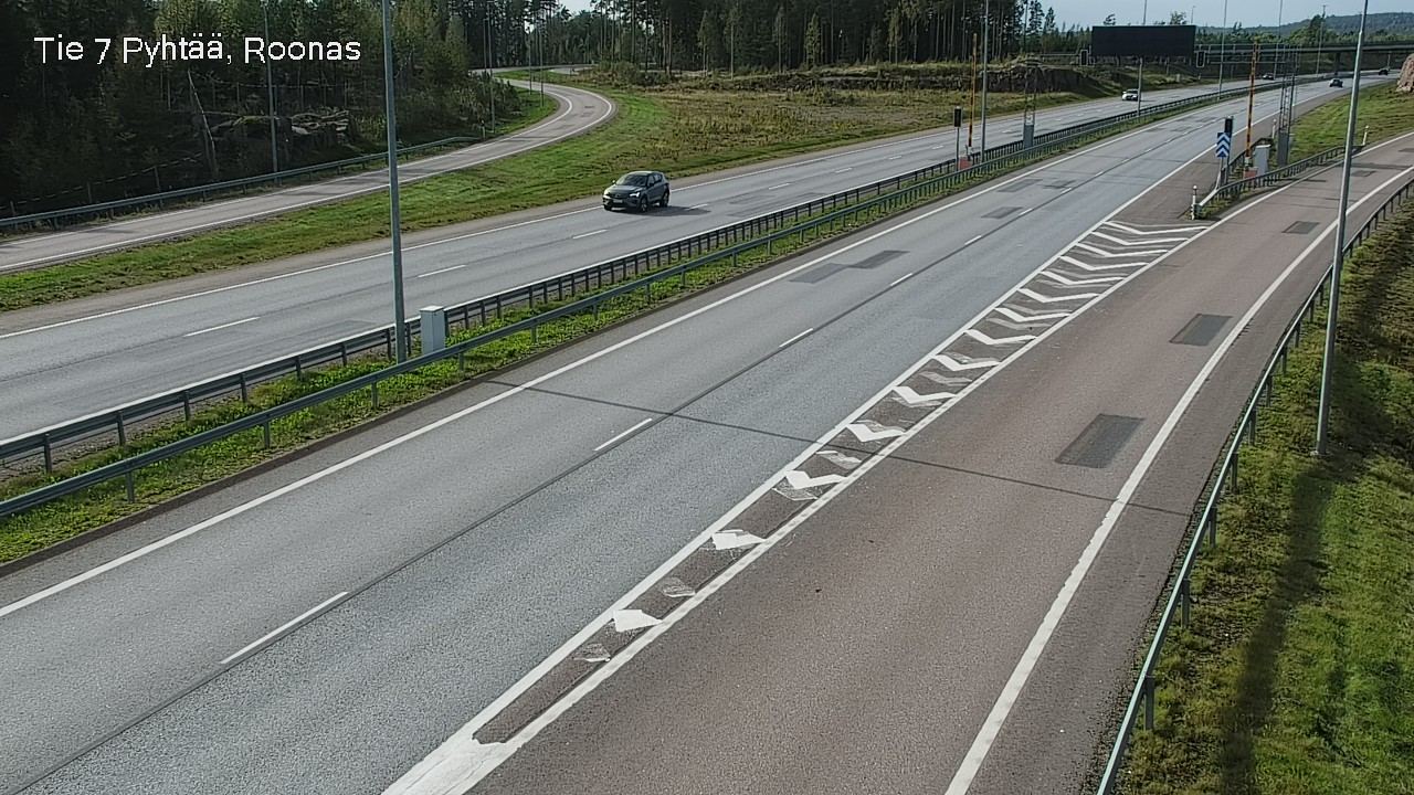 Kelikamerat Kuva Tie 7 Pyhtää, Roonas, Pyhtää, Kymenlaakso