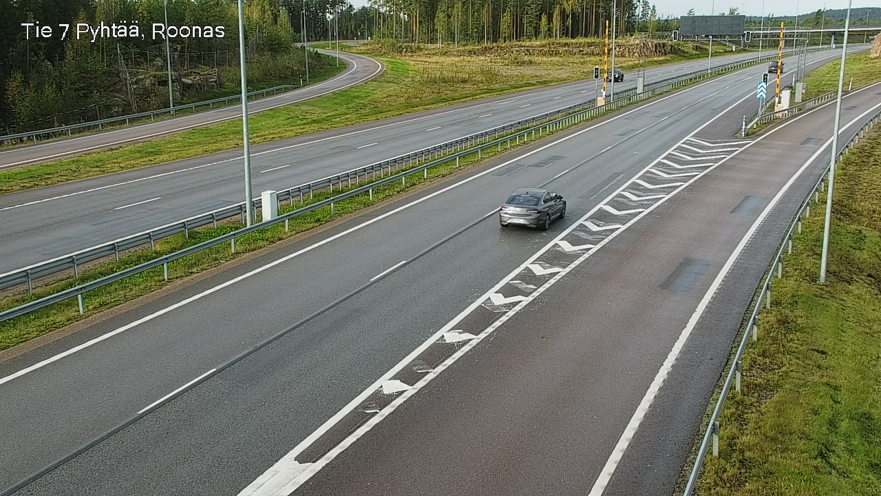 Weather Camera Image Road 7 Pyhtää, Roonas, Pyhtää, Kymenlaakso