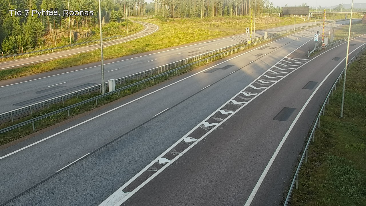 Kelikamerat Kuva Tie 7 Pyhtää, Roonas, Pyhtää, Kymenlaakso