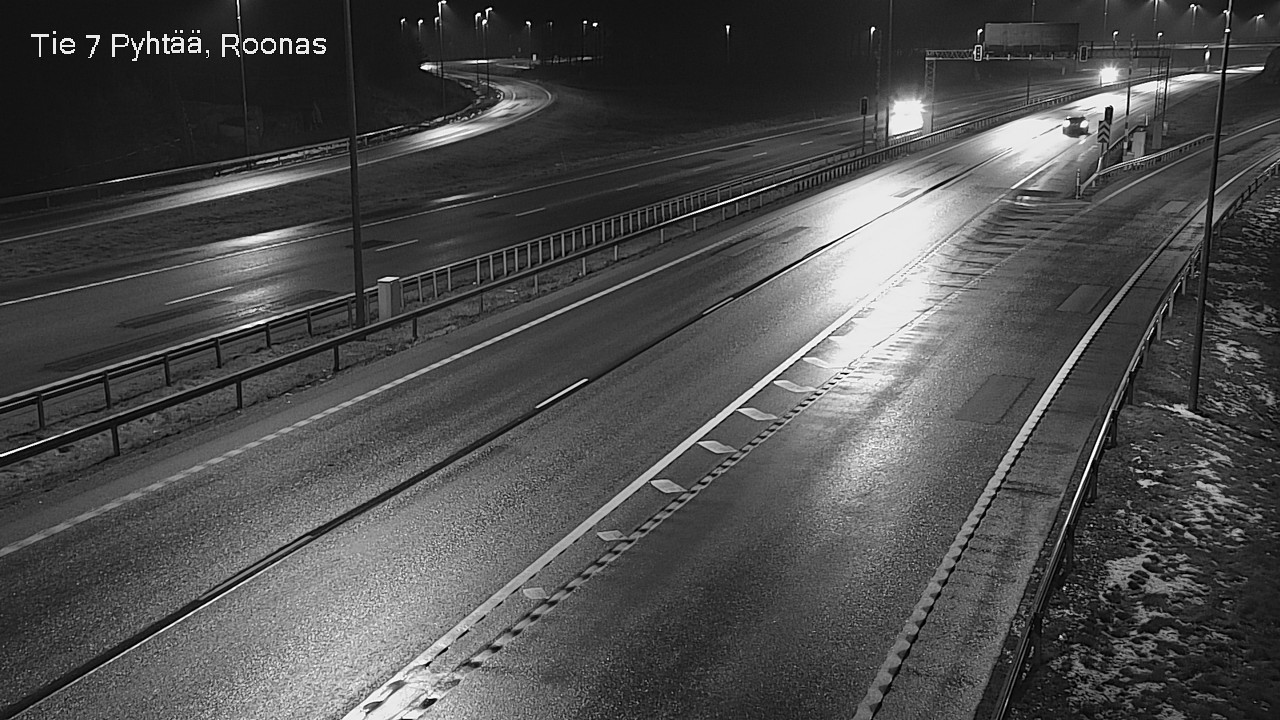 Weather Camera Image Väg 7 Pyttis, Rånäs, Pyhtää, Kymenlaakso
