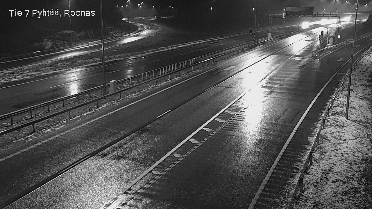 Weather Camera Image Väg 7 Pyttis, Rånäs, Pyhtää, Kymenlaakso