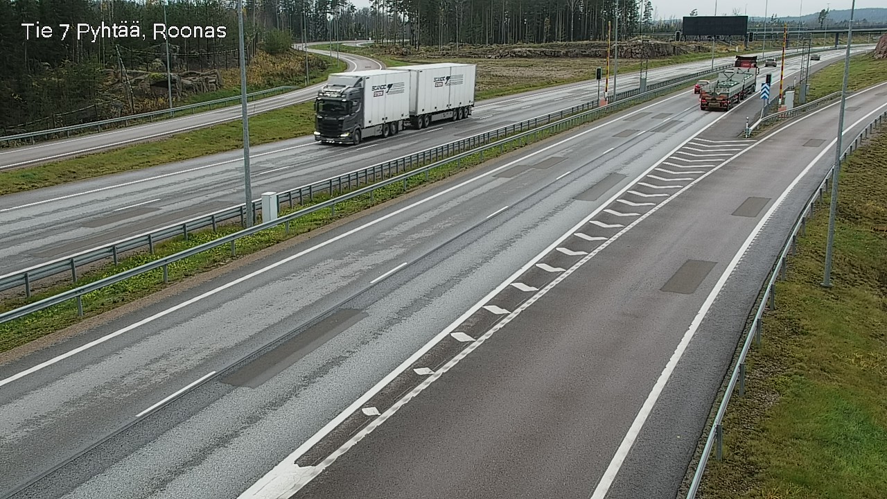 Kelikamerat Kuva Tie 7 Pyhtää, Roonas, Pyhtää, Kymenlaakso