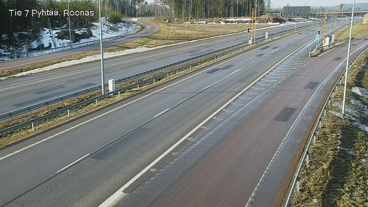Weather Camera Image Road 7 Pyhtää, Roonas, Pyhtää, Kymenlaakso
