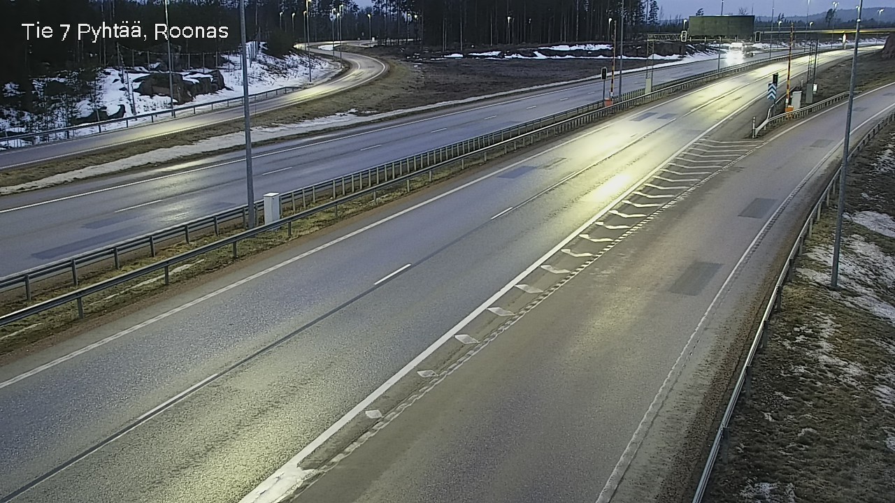 Kelikamerat Kuva Tie 7 Pyhtää, Roonas, Pyhtää, Kymenlaakso