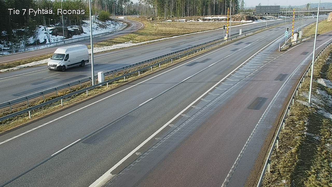 Weather Camera Image Väg 7 Pyttis, Rånäs, Pyhtää, Kymenlaakso