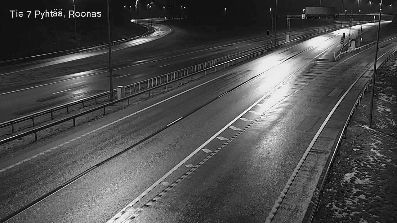 Weather Camera Image Väg 7 Pyttis, Rånäs, Pyhtää, Kymenlaakso