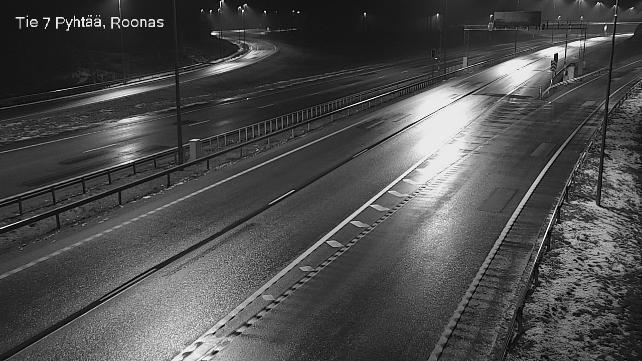 Weather Camera Image Väg 7 Pyttis, Rånäs, Pyhtää, Kymenlaakso