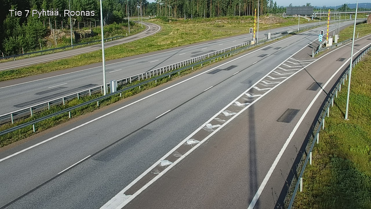 Weather Camera Image Road 7 Pyhtää, Roonas, Pyhtää, Kymenlaakso