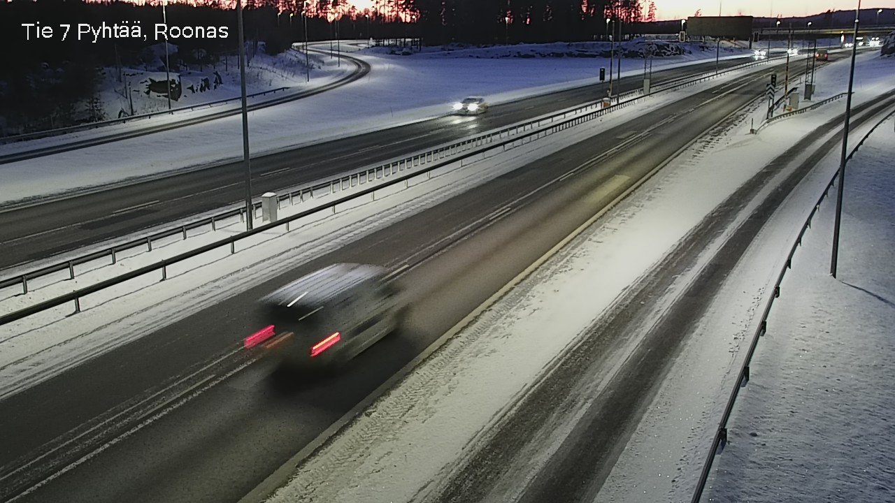 Kelikamerat Kuva Tie 7 Pyhtää, Roonas, Pyhtää, Kymenlaakso