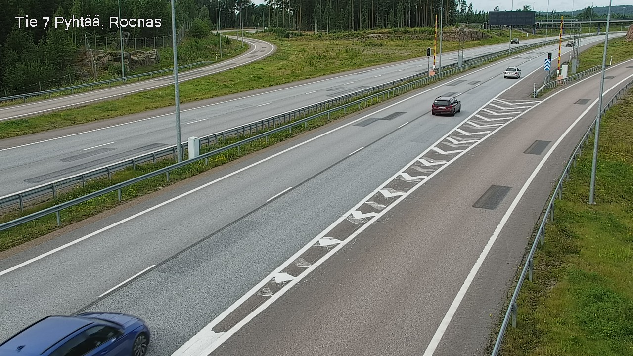 Kelikamerat Kuva Tie 7 Pyhtää, Roonas, Pyhtää, Kymenlaakso