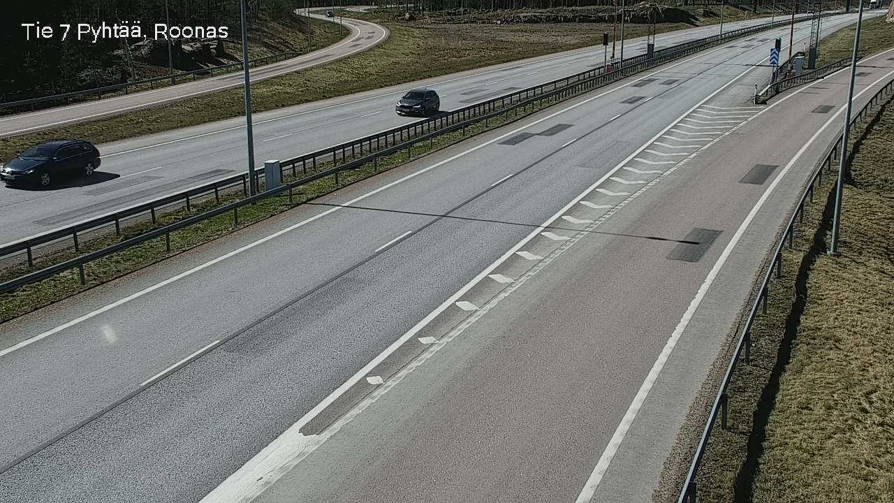 Weather Camera Image Väg 7 Pyttis, Rånäs, Pyhtää, Kymenlaakso
