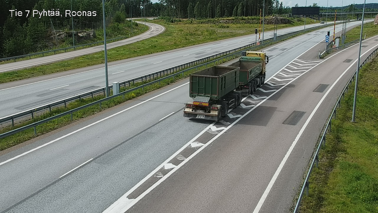 Kelikamerat Kuva Tie 7 Pyhtää, Roonas, Pyhtää, Kymenlaakso