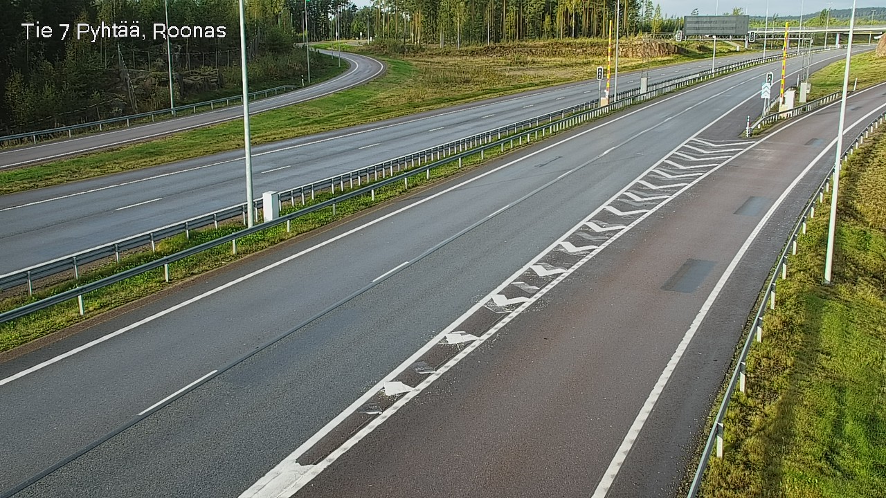Weather Camera Image Road 7 Pyhtää, Roonas, Pyhtää, Kymenlaakso