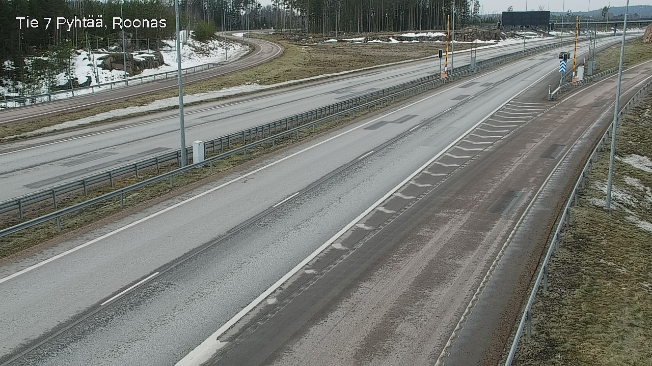 Weather Camera Image Road 7 Pyhtää, Roonas, Pyhtää, Kymenlaakso