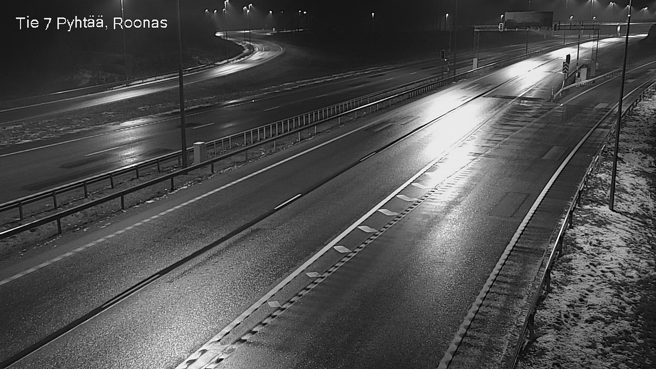 Weather Camera Image Väg 7 Pyttis, Rånäs, Pyhtää, Kymenlaakso