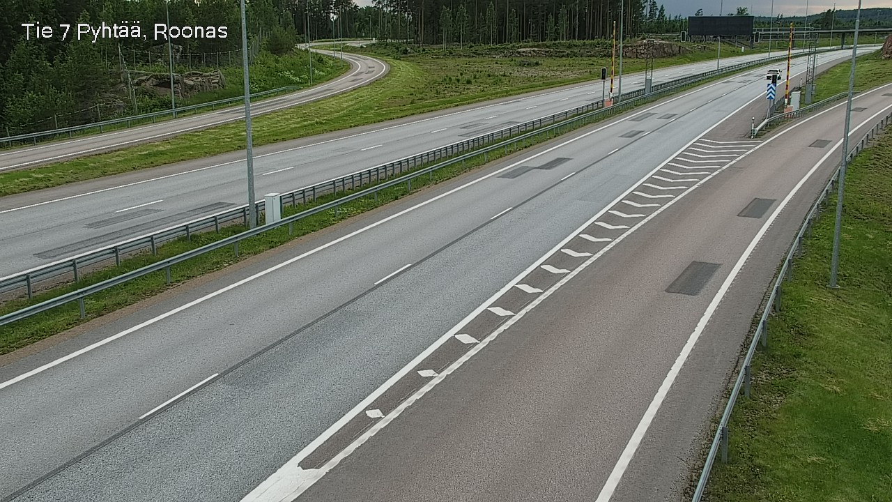 Kelikamerat Kuva Tie 7 Pyhtää, Roonas, Pyhtää, Kymenlaakso