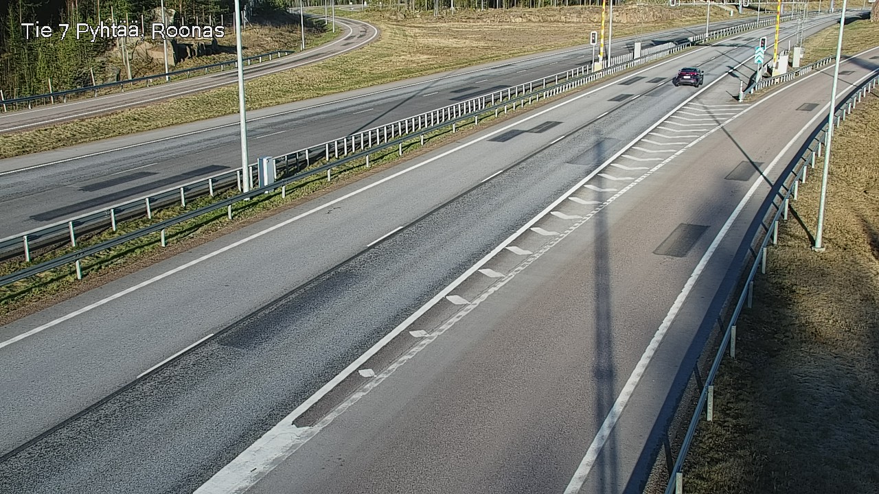 Weather Camera Image Väg 7 Pyttis, Rånäs, Pyhtää, Kymenlaakso