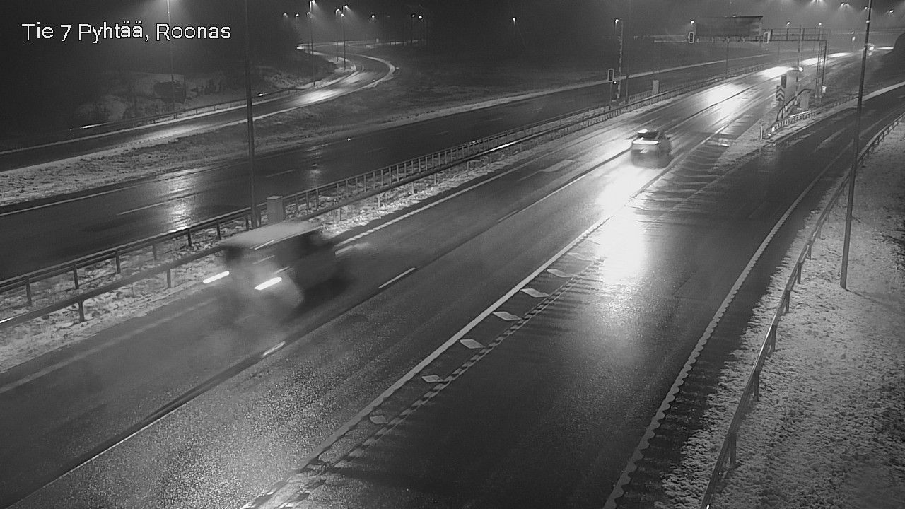 Weather Camera Image Väg 7 Pyttis, Rånäs, Pyhtää, Kymenlaakso