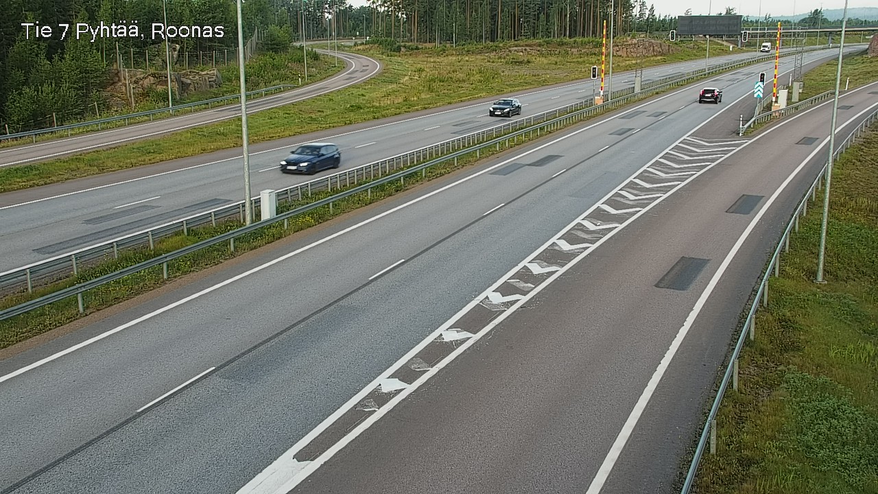 Weather Camera Image Road 7 Pyhtää, Roonas, Pyhtää, Kymenlaakso