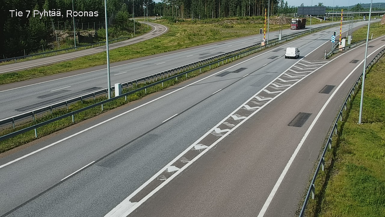 Weather Camera Image Road 7 Pyhtää, Roonas, Pyhtää, Kymenlaakso