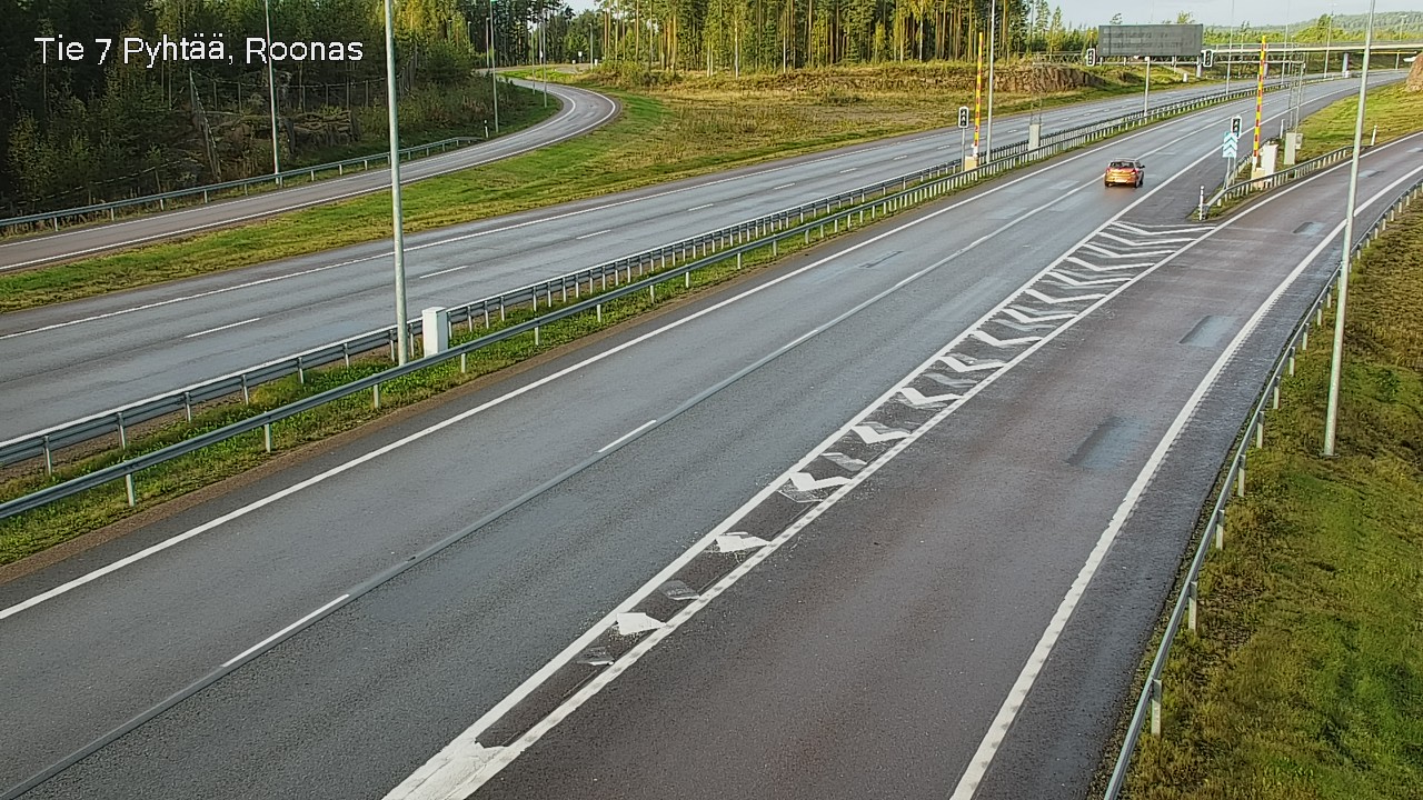 Weather Camera Image Road 7 Pyhtää, Roonas, Pyhtää, Kymenlaakso