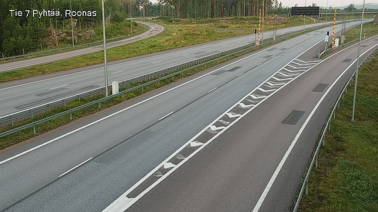 Kelikamerat Kuva Tie 7 Pyhtää, Roonas, Pyhtää, Kymenlaakso