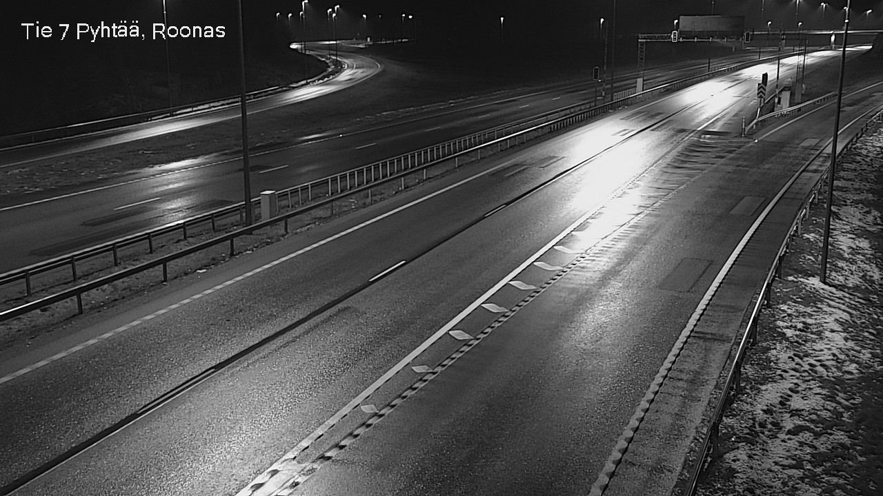 Weather Camera Image Väg 7 Pyttis, Rånäs, Pyhtää, Kymenlaakso