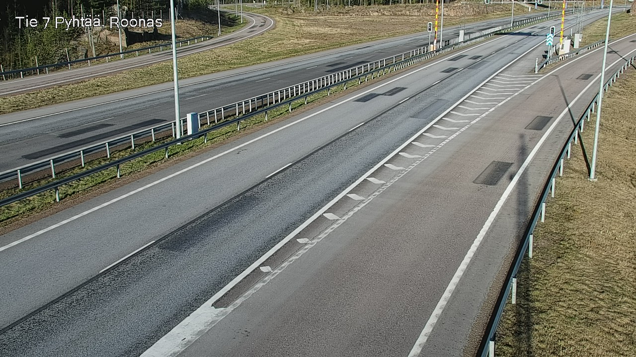 Weather Camera Image Väg 7 Pyttis, Rånäs, Pyhtää, Kymenlaakso