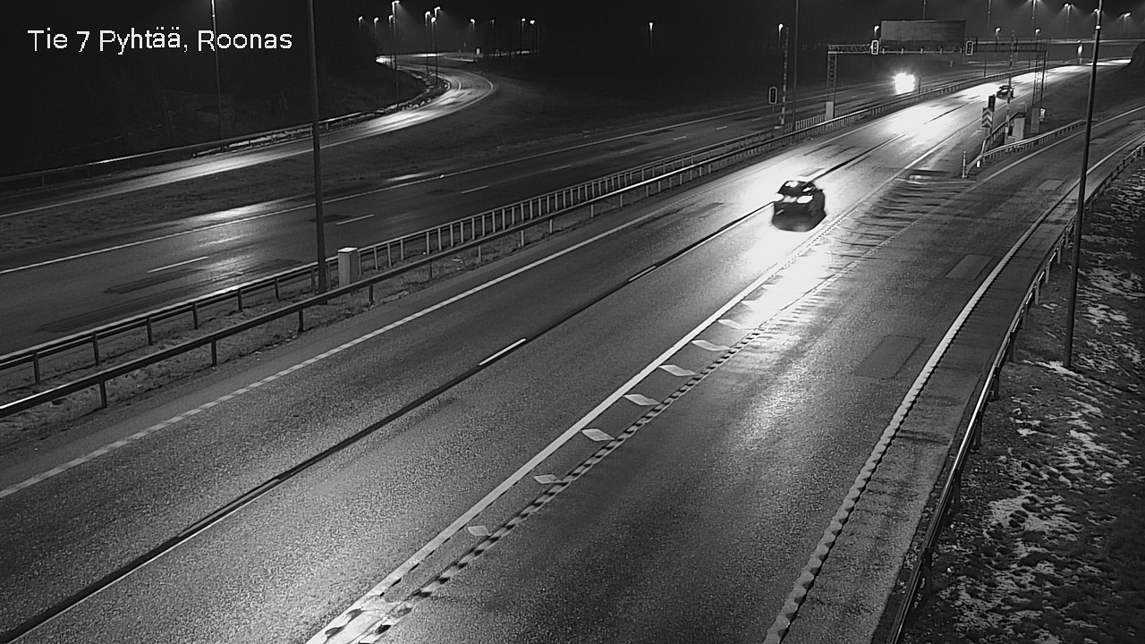 Weather Camera Image Väg 7 Pyttis, Rånäs, Pyhtää, Kymenlaakso