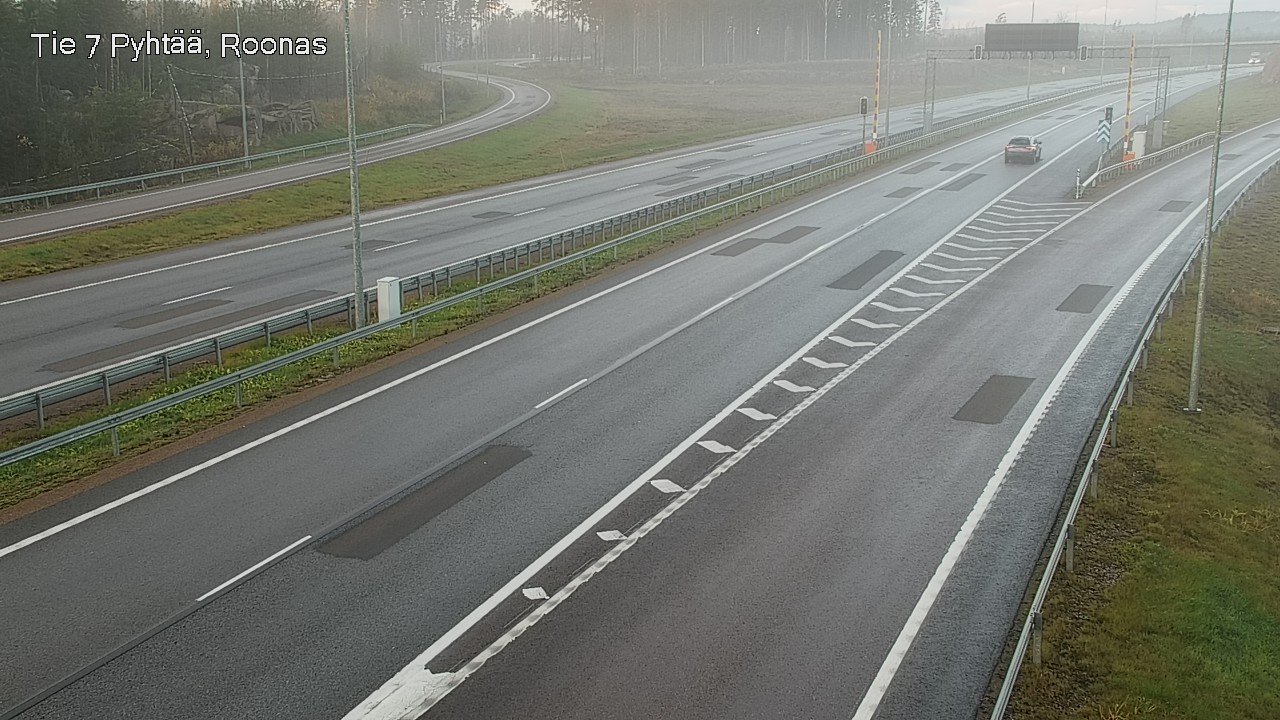 Kelikamerat Kuva Tie 7 Pyhtää, Roonas, Pyhtää, Kymenlaakso