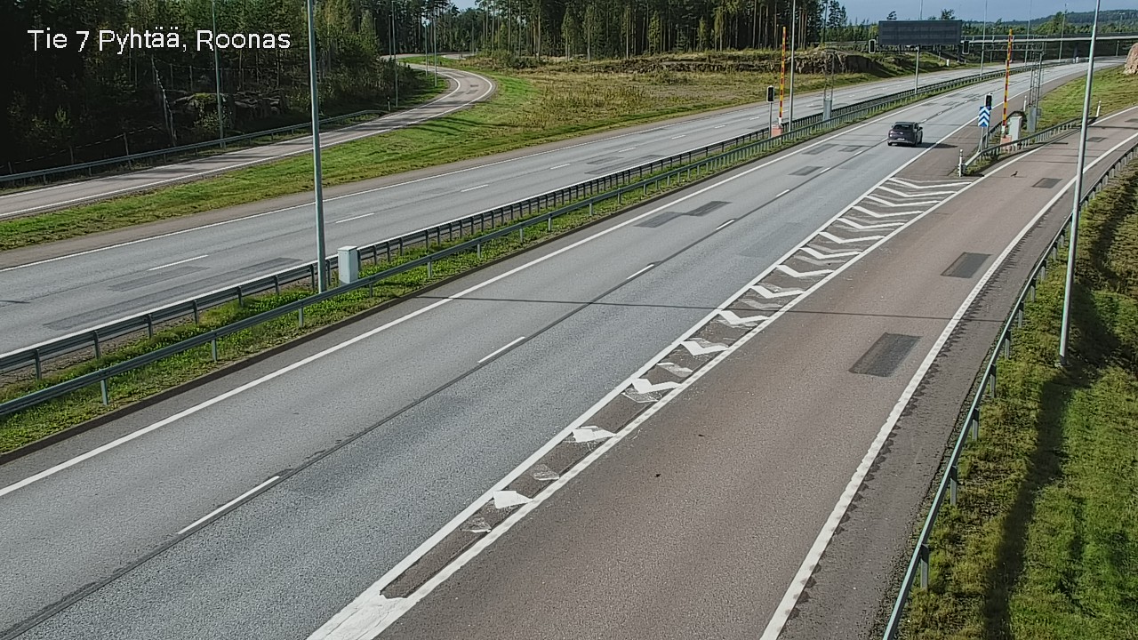 Kelikamerat Kuva Tie 7 Pyhtää, Roonas, Pyhtää, Kymenlaakso