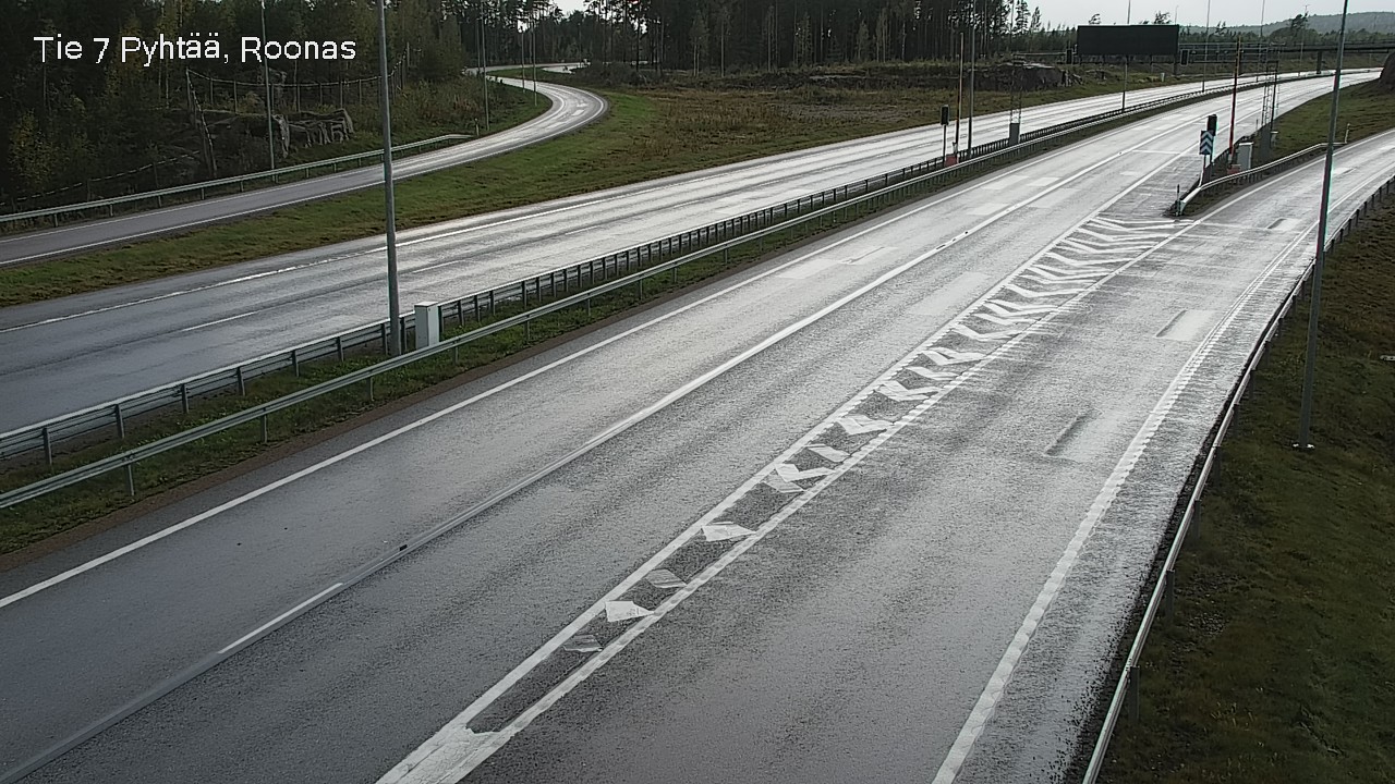 Kelikamerat Kuva Tie 7 Pyhtää, Roonas, Pyhtää, Kymenlaakso