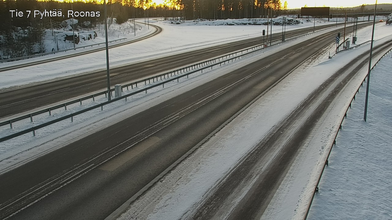 Kelikamerat Kuva Tie 7 Pyhtää, Roonas, Pyhtää, Kymenlaakso