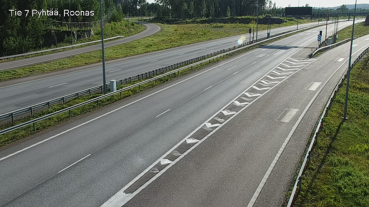 Kelikamerat Kuva Tie 7 Pyhtää, Roonas, Pyhtää, Kymenlaakso