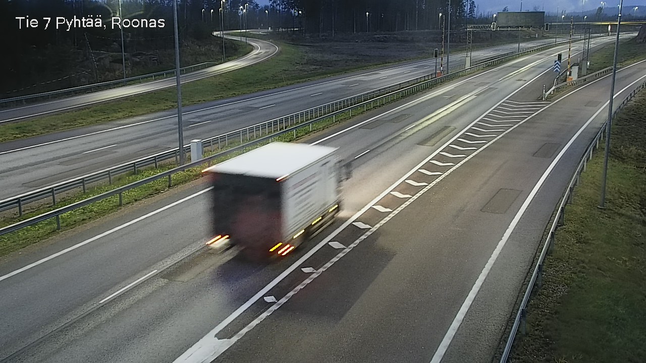 Kelikamerat Kuva Tie 7 Pyhtää, Roonas, Pyhtää, Kymenlaakso