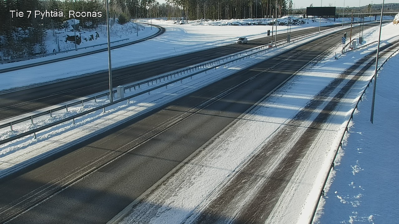 Kelikamerat Kuva Tie 7 Pyhtää, Roonas, Pyhtää, Kymenlaakso