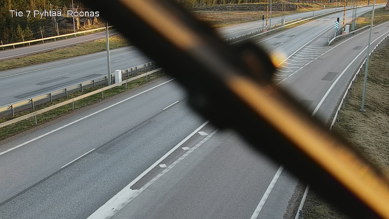 Weather Camera Image Väg 7 Pyttis, Rånäs, Pyhtää, Kymenlaakso