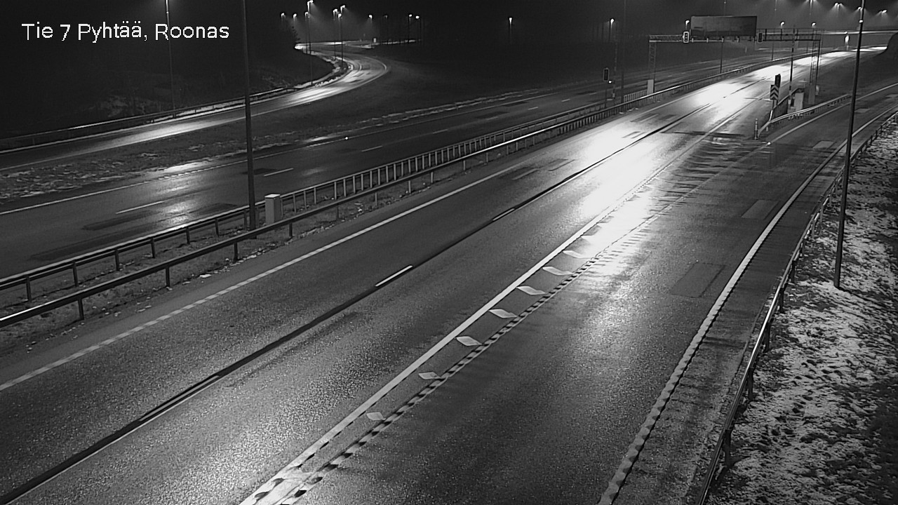 Weather Camera Image Väg 7 Pyttis, Rånäs, Pyhtää, Kymenlaakso